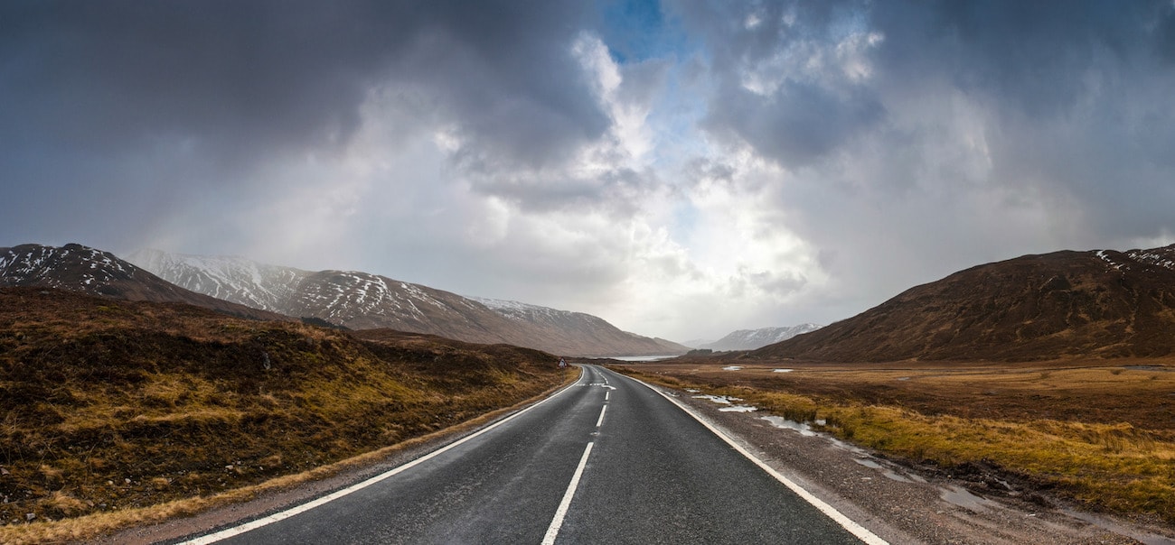 european road trips, wilderness road scotland